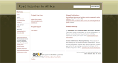 Desktop Screenshot of africa.globalburdenofinjuries.org