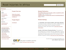 Tablet Screenshot of africa.globalburdenofinjuries.org